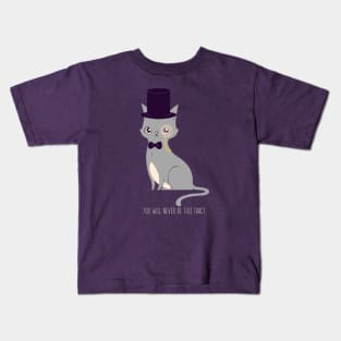 Fancy Cat Kids T-Shirt